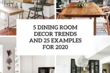 5 dining room decor trends and 25 examples for 2020 cover