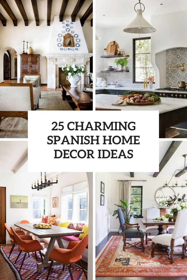25 Charming Spanish Home Decor Ideas