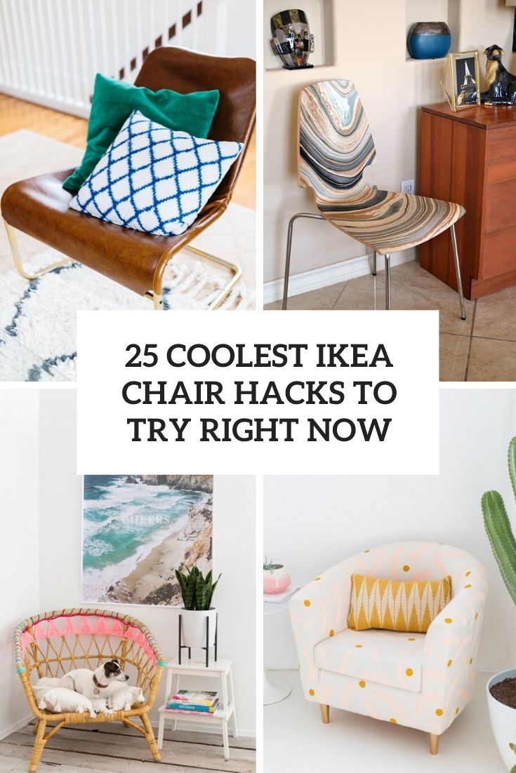 25 Coolest IKEA Chair Hacks To Try Right Now