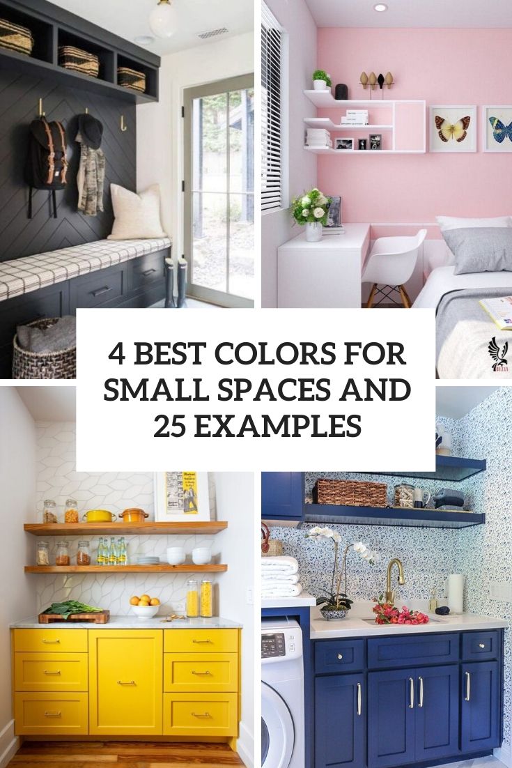 4 Best Colors For Small Spaces And 25 Examples