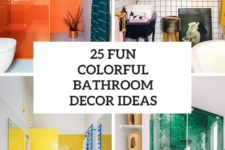 25 fun colorful bathroom decor ideas cover
