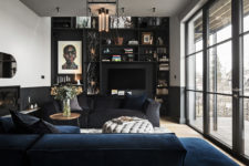 01 This chic industrial home is a chic urban loft in Stockholm, it’s designed with impeccable taste and looks wow at each angle