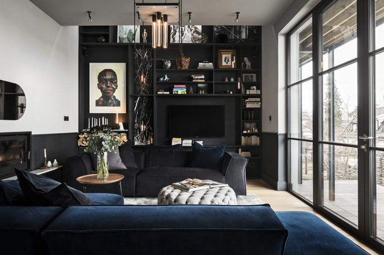 Eye-Catchy Industrial-Inspired Stockholm Home