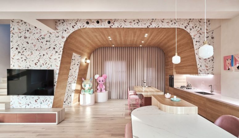 Candy-Colored Holiday Home For Humans And Felines Alike