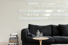 07 I’m totally in love with this amazing white minimalist wall art created to accent this room