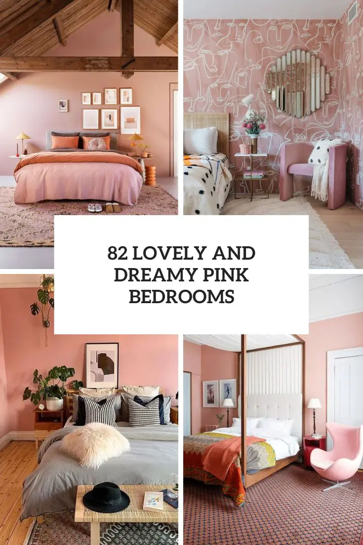 lovely and dreamy pink bedrooms