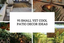 95 small yet cool patio decor ideas cover