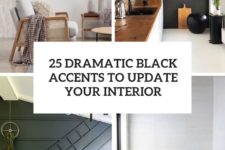 25 dramatic black accents to update your interior cover