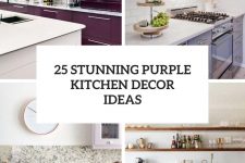 25 stunning purple kitchen decor ideas cover