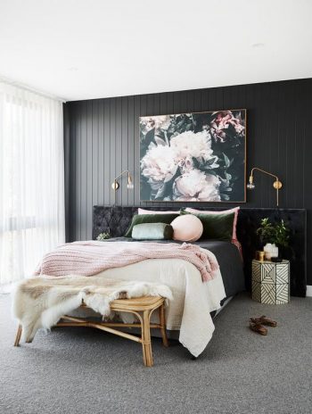 25 Refined Pink And Black Bedroom Decor Ideas - DigsDigs
