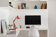 a small yet stylish minimalist home office design