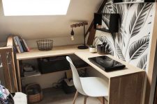 a practical small home office design