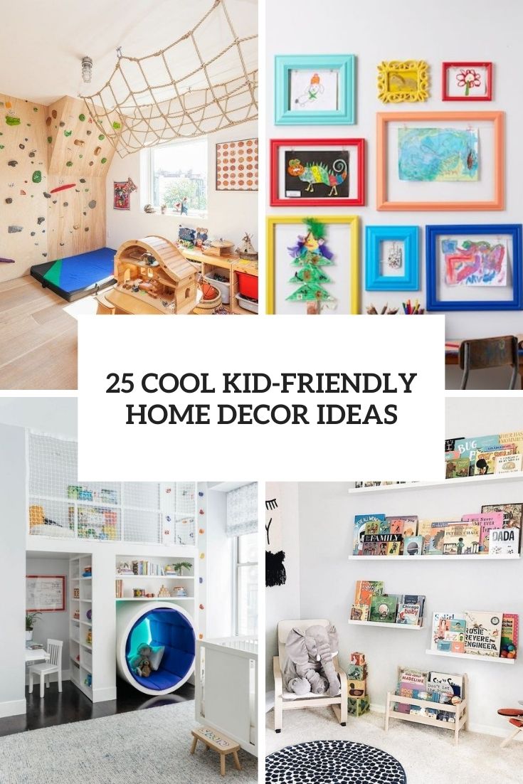 cool kid friendly home decor ideas