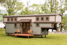 01 This small trailer house is a great idea for those who love mobile living