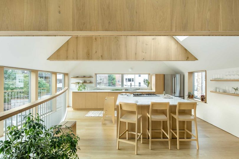 a functional kitchen design in minimalist style