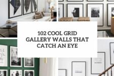 102 cool grid gallery walls that catch an eye cover