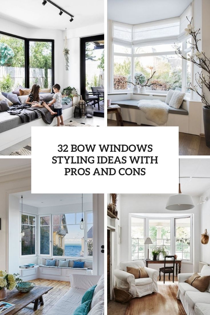 bow window styling ideas with pros and cons
