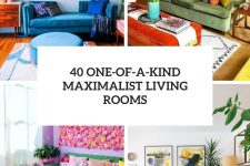 40 one-of-a-kind maximalist living rooms cover