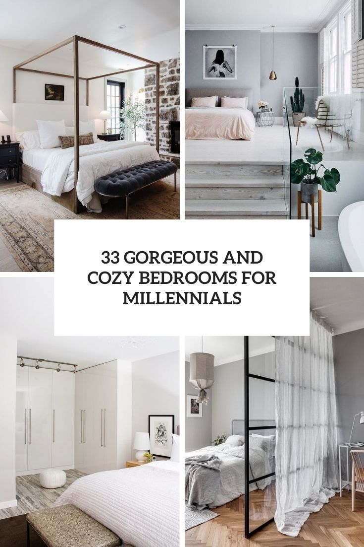 gorgeous and cozy bedrooms for millennials