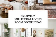 35 lovely millennial living room decor ideas cover