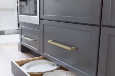 35 use even the smallest parts of your cabinets and other spaces to store stuff and other things and your kitchen will be more efficient