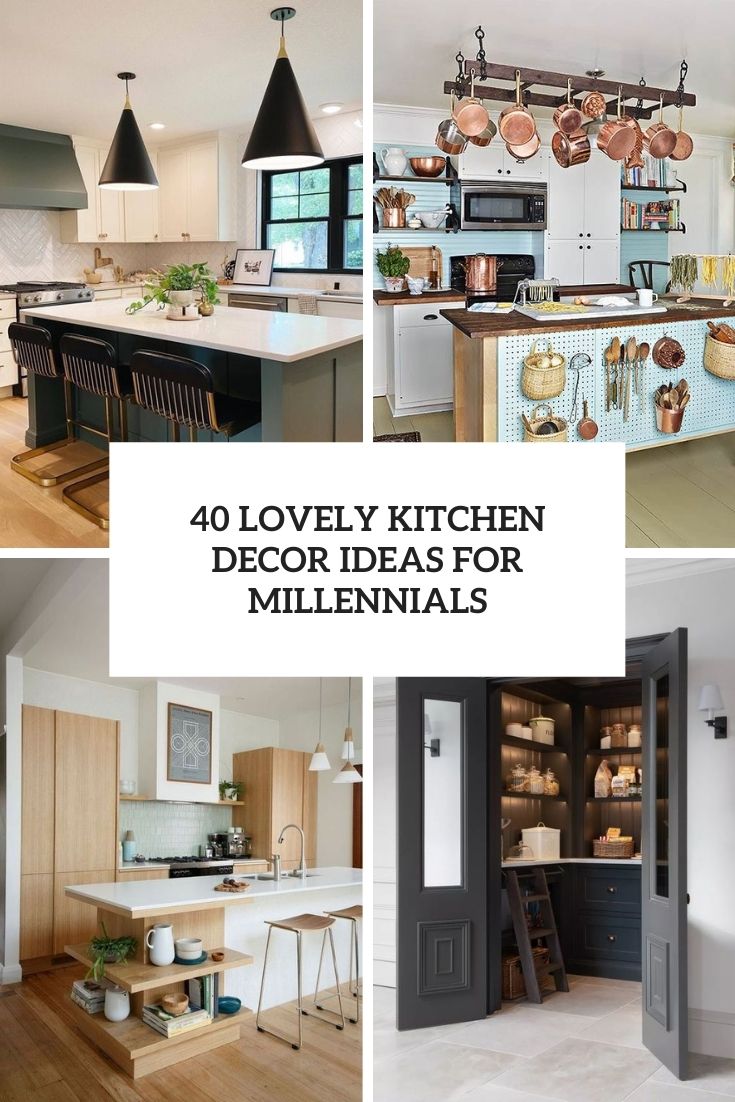 lovely kitchen decor ideas for millennials