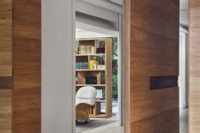 a cool modern door for a minimalist interior