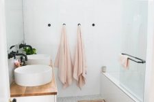 a stylish neutral bathroom design