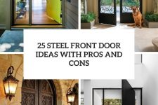 25 steel front door ideas with pros and cons cover