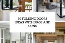 30 folding doors ideas with pros and cons cover
