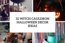 32 witch cauldron halloween decor ideas cover