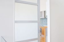 a pivot door is a great room divider