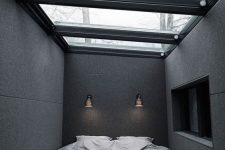 a stylish masculine bedroom design