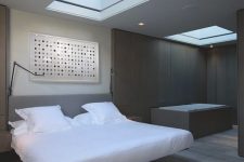 a stylish minimalist bedroom design