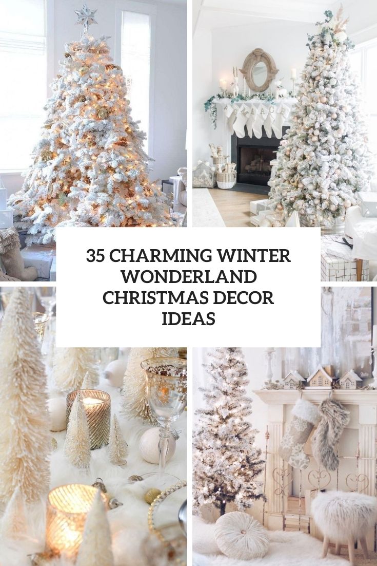 charming winter wonderland christmas decor ideas