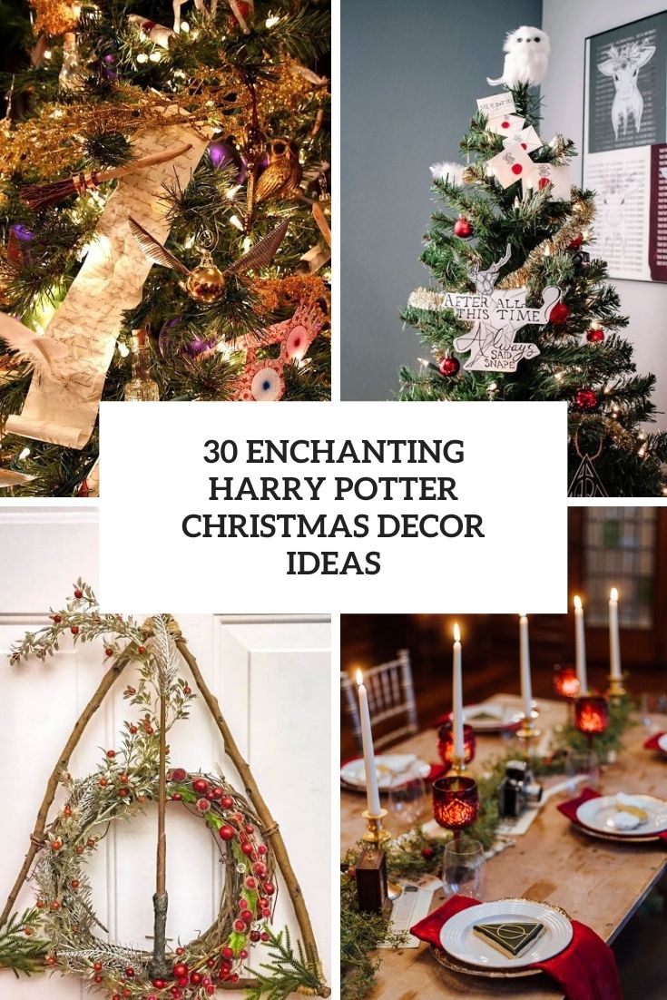 enchanting harry potter christmas decor ideas