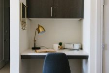 a tiny yet functional home office design