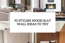 92 stylish wood slat wall ideas to try cover