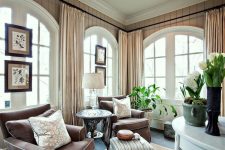 cool treatments for arched windows