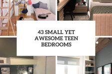 43 small yet awesome teen bedrooms cover