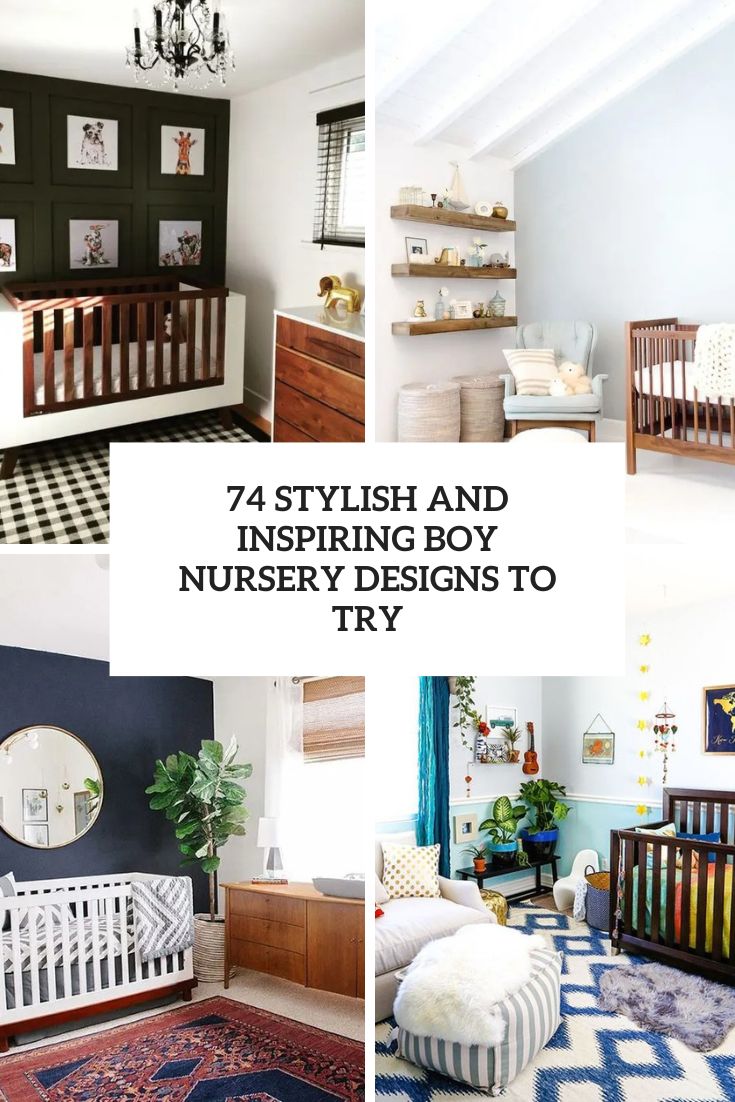stylish and inspiring boy nursery designs to try
