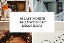 40 last-minute halloween bat decor ideas cover
