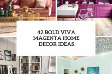 42 bold viva magenta home decor ideas cover