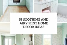 58 soothing and airy mint home decor ideas cover