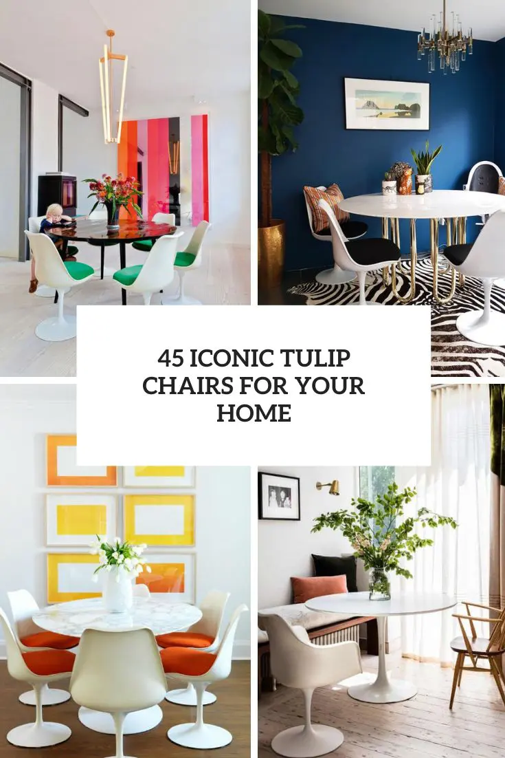 iconic tulip chairs for your home