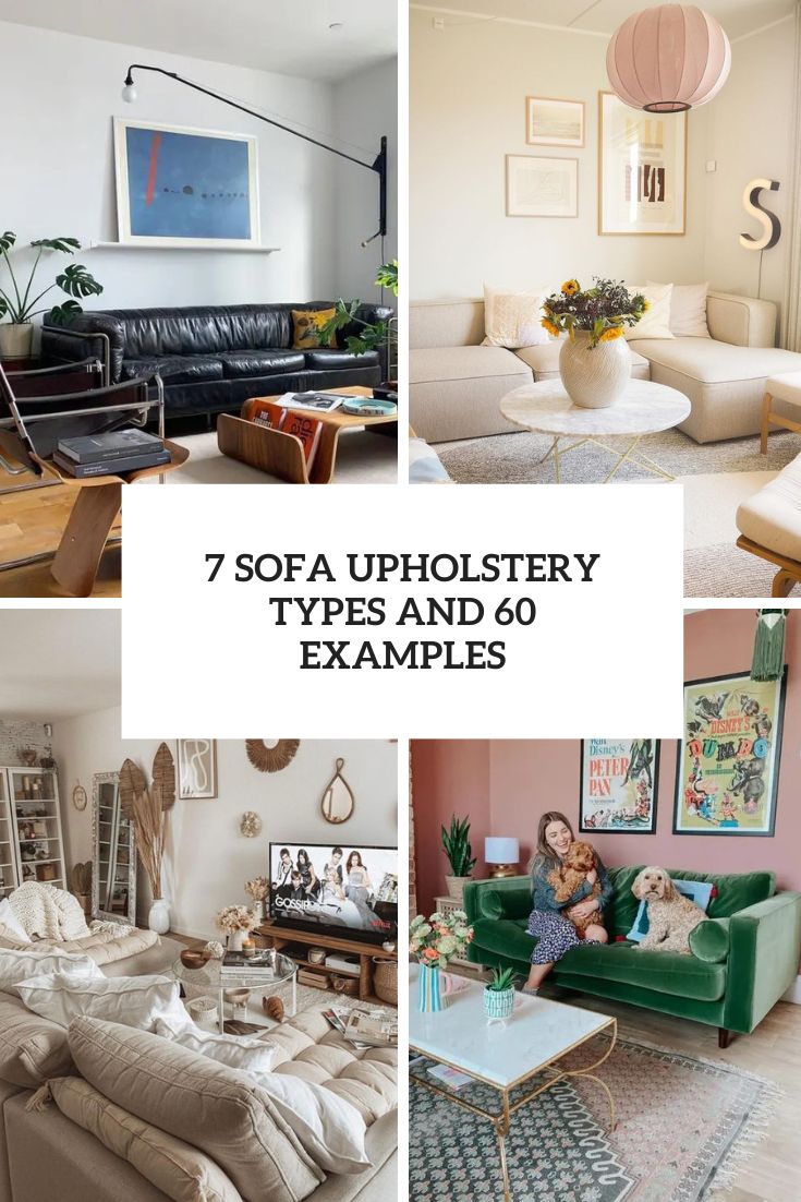 sofa upholstery types and 60 examples