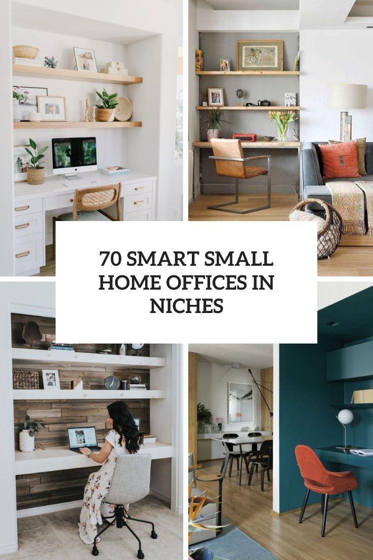 smart small home offices in niches
