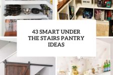 43 smart under the stairs pantry ideas cover