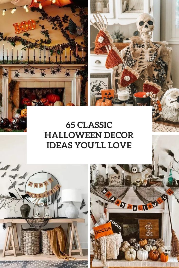 classic halloween decor ideas you'll love