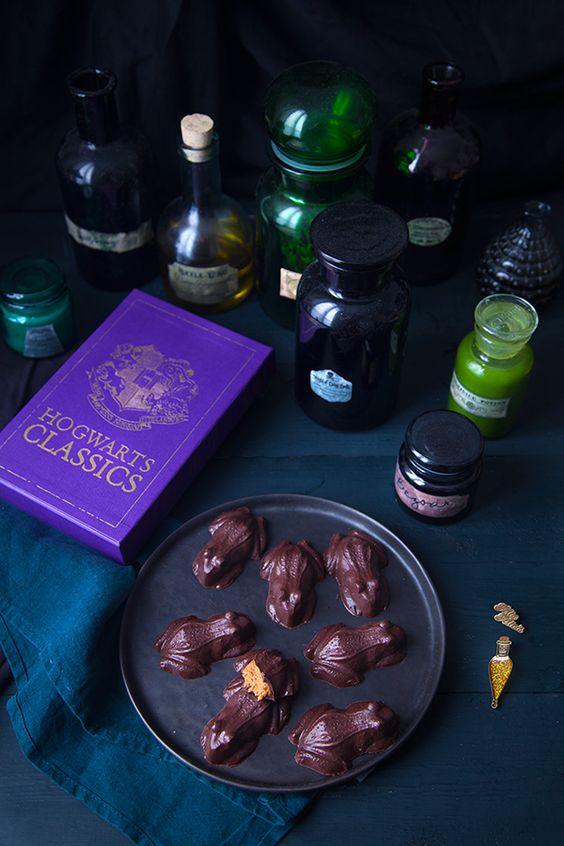 Harry Potter toads are great as Halloween desserts, they will be great for your parties